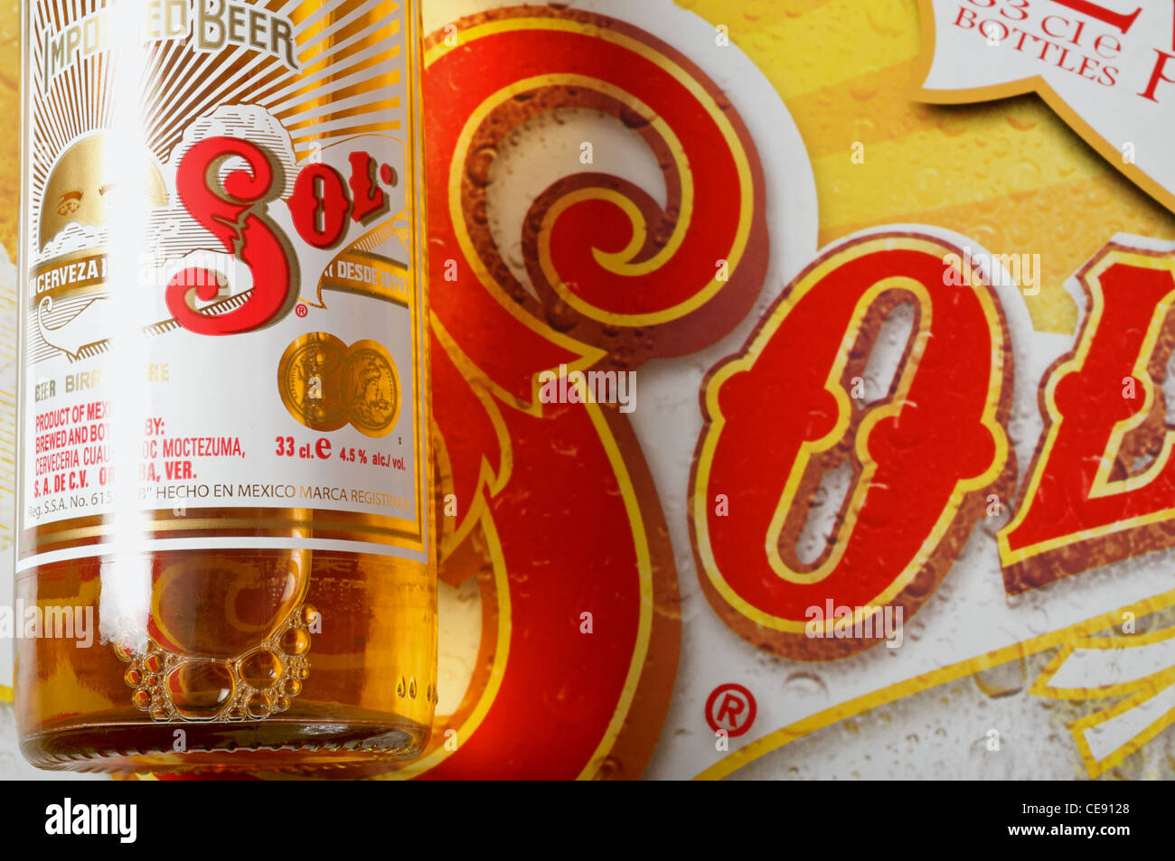 Sol beer Stock Photo