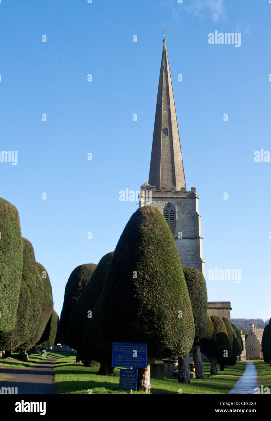 Painswick Gloucestershire England UK Stock Photo Alamy