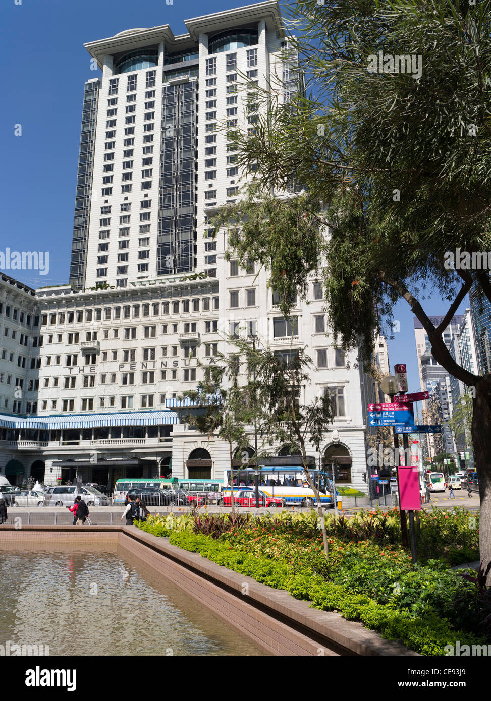 dh TSIM SHA TSUI HONG KONG The Peninsula Hotel Kowloon old and new