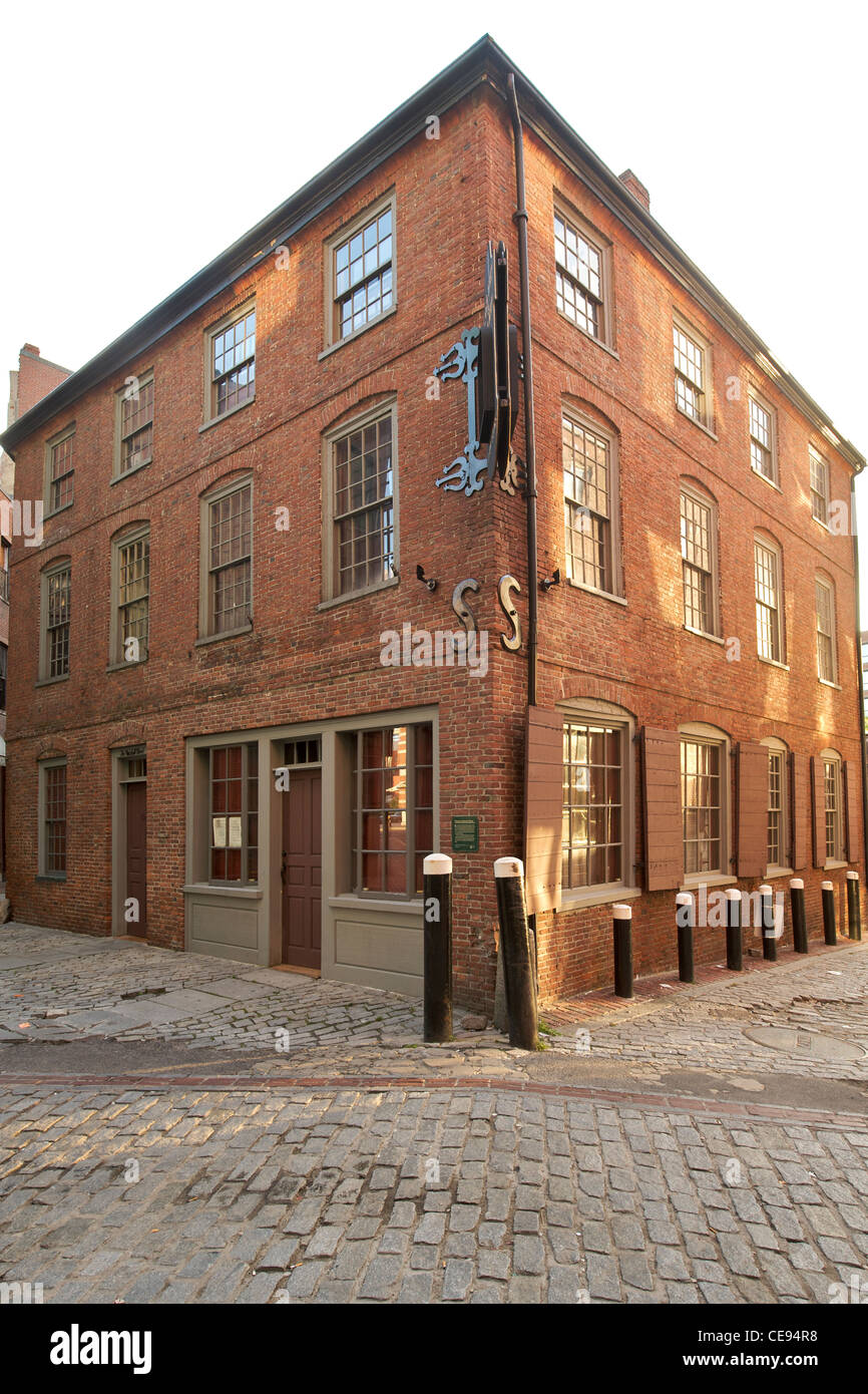 Ebenezer Hancock House in Boston, Massachusetts, USA Stock Photo Alamy
