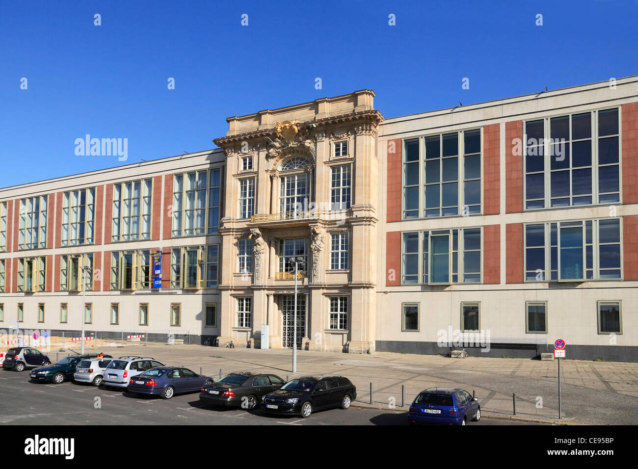 European School of Management and Technology (ESMT), Schlossplatz, Berlin, Germany, Europe Stock Photo