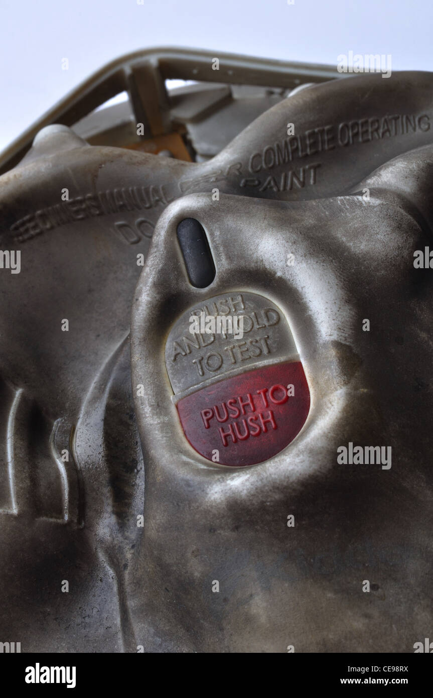 A fire damaged Smoke Alarm Stock Photo Alamy