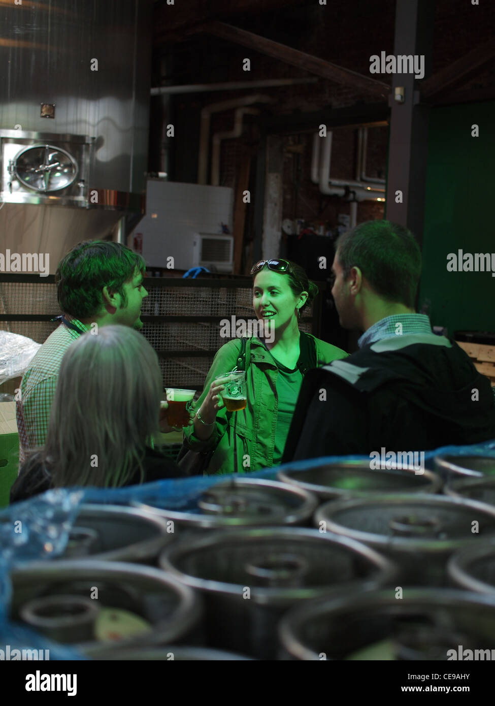 Tour the brooklyn brewery hires stock photography and images Alamy