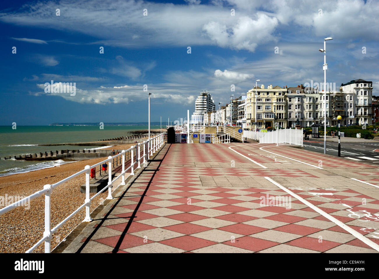 Hastings seafront, East Sussex, England,UK Stock Photo
