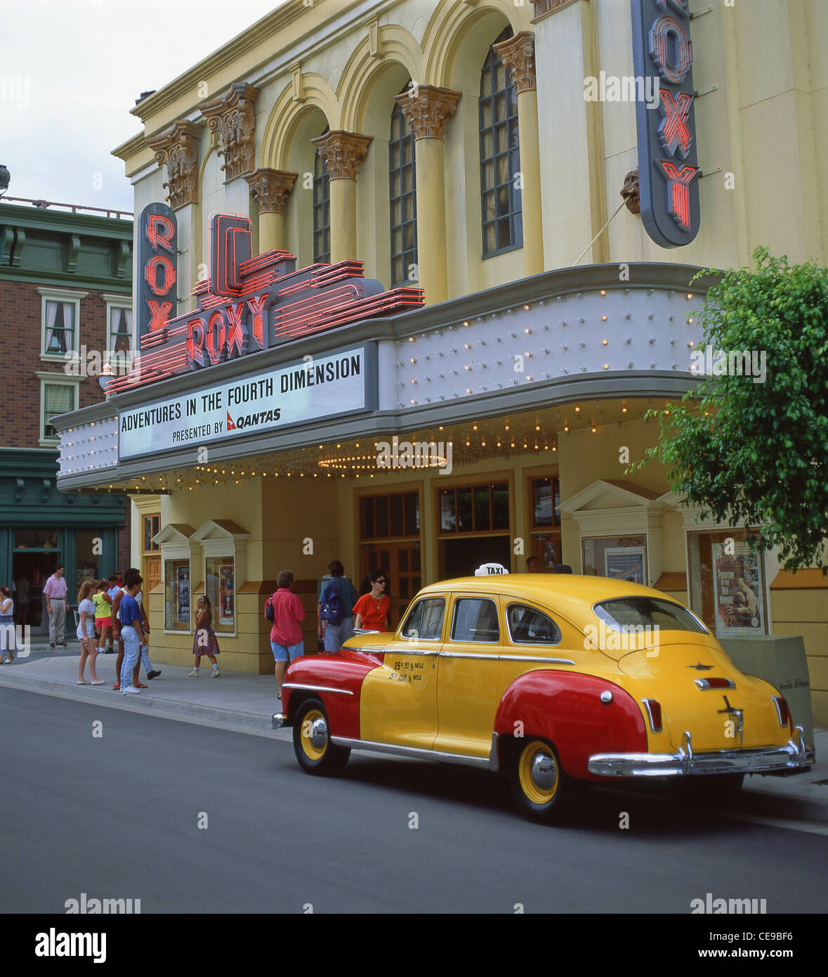 Roxy Cinema, Warner Bros Movie World, Gold Coast, Queensland, Australia Stock Photo