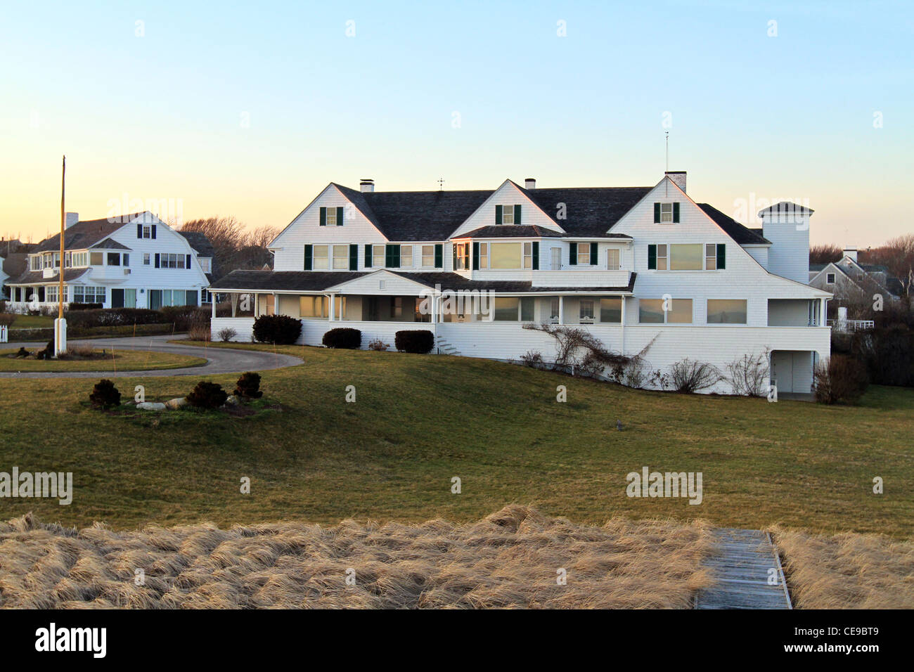 US Senator Edward Kennedy's home in Hyannisport, Massachusetts will be