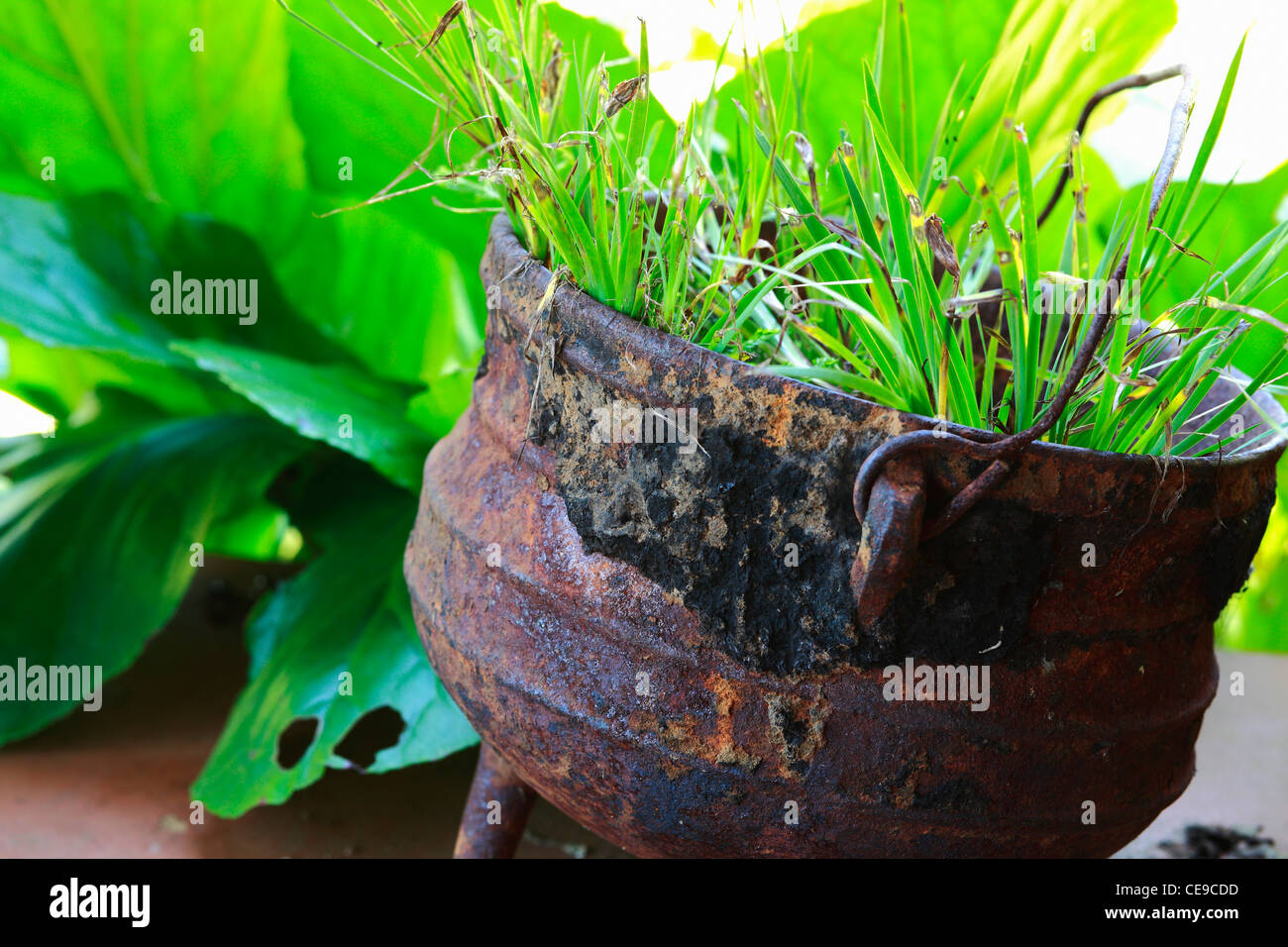 Cast iron pots africa High Resolution Stock Photography and Images Alamy
