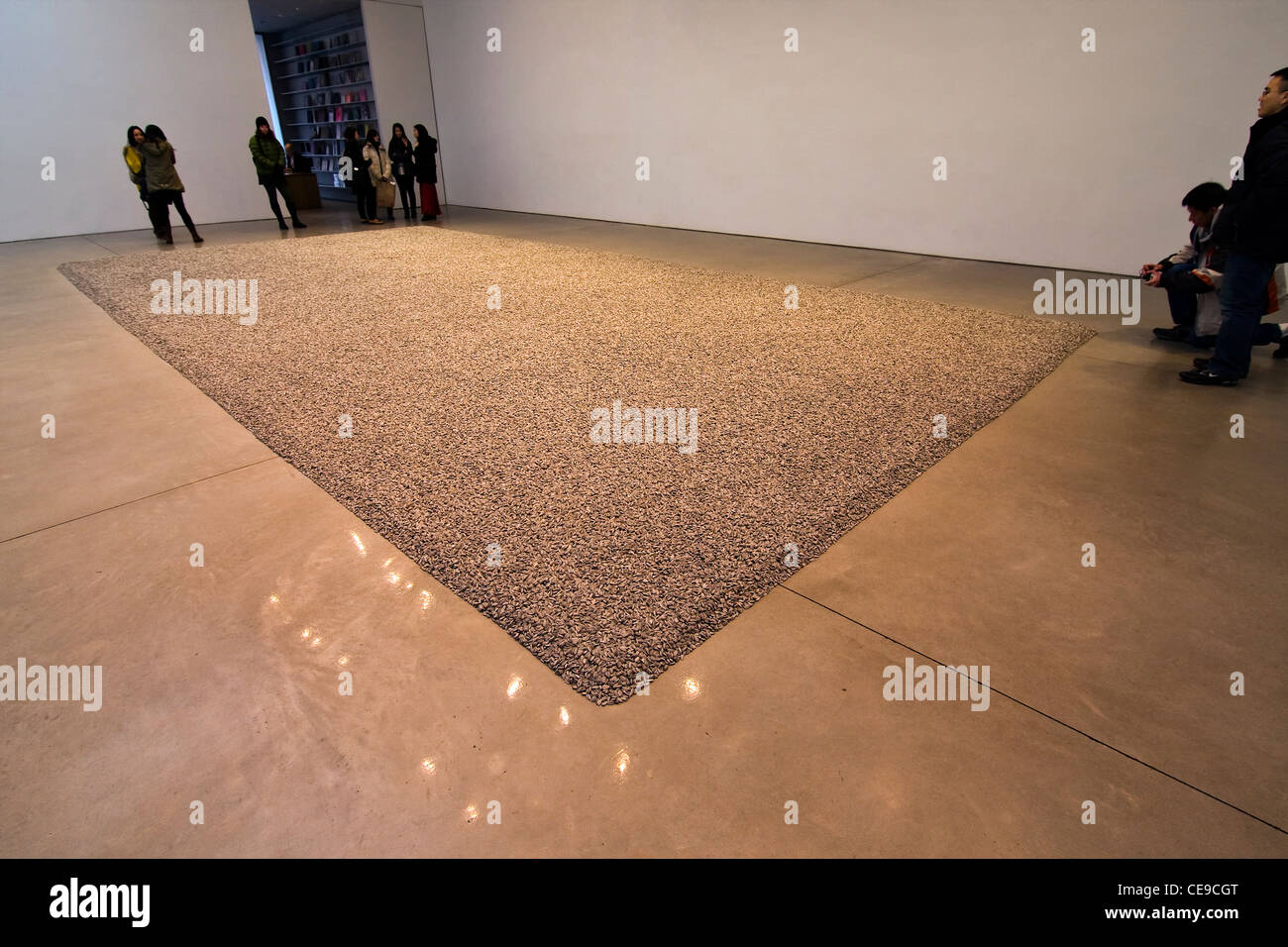 Art installation named "Sunflower Seeds" by Chinese Artist Ai Weiwei in