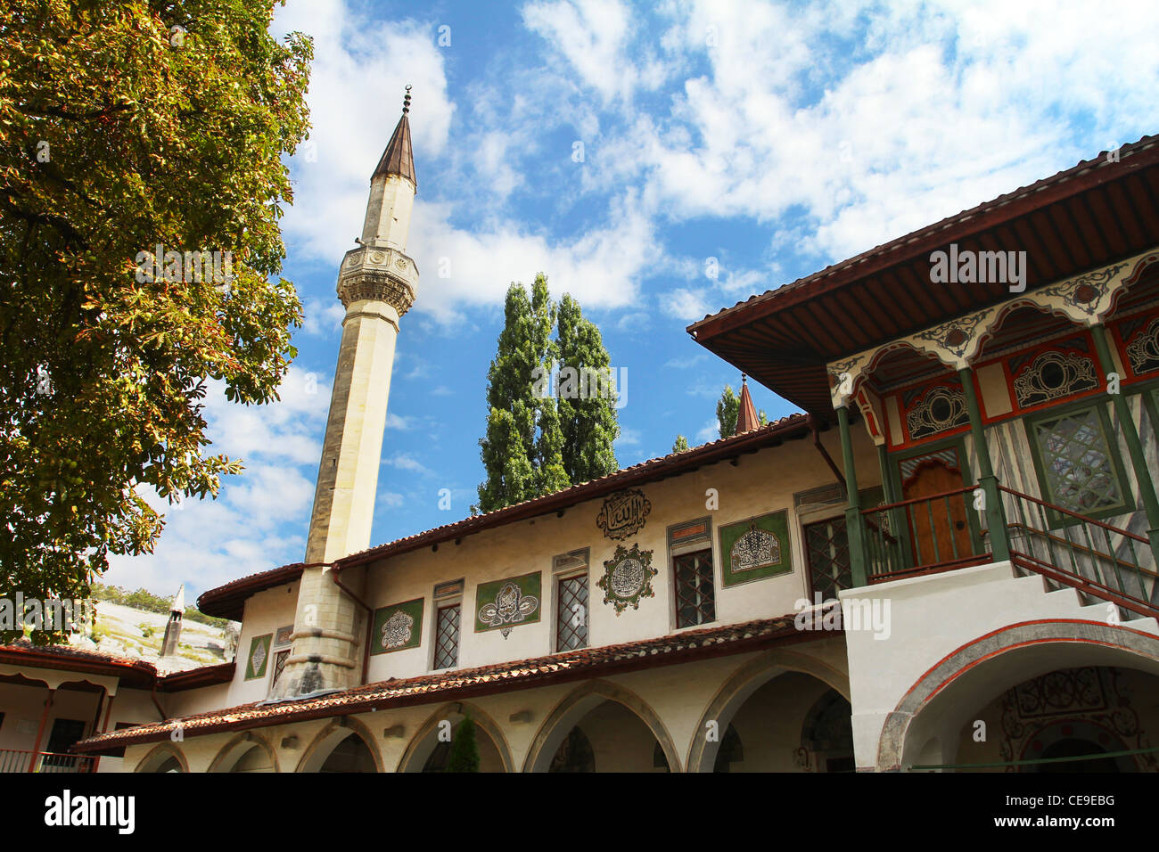 Khan's palace in Bakhchisaray in Crimea, Ukraine Stock Photo