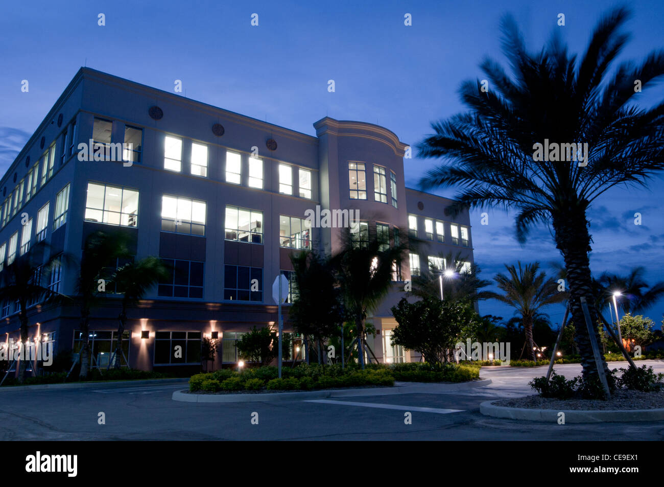 Office Building in Melbourne, Florida Stock Photo