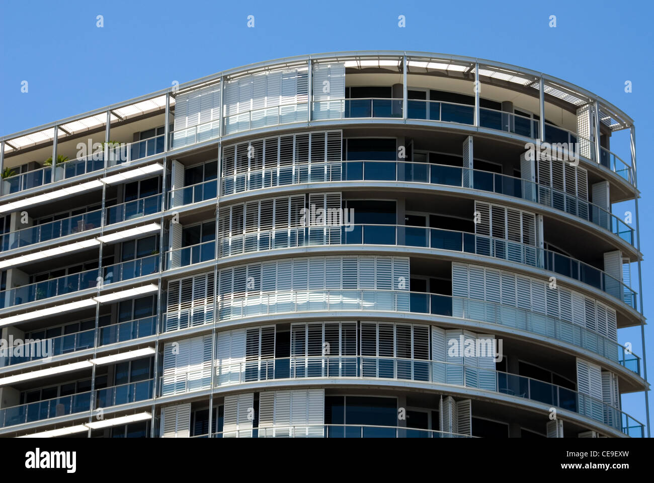 A modern apartment building situated close to Darling Harbour, Sydney