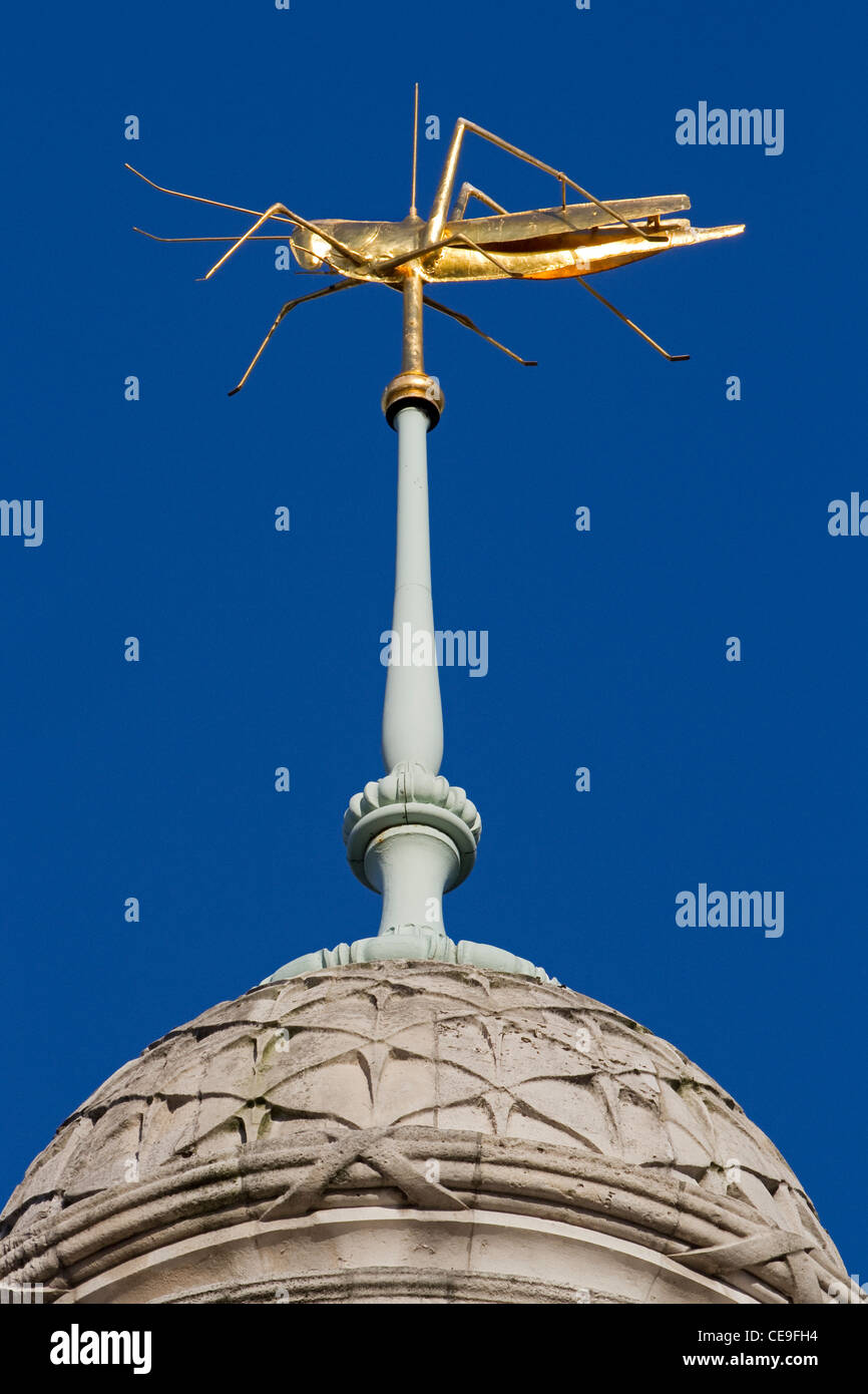 City of London The weather vane on the Royal Exchange