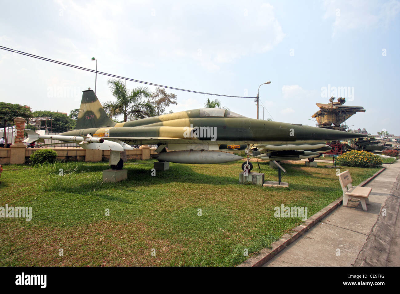 Vietnam Air Force Museum. Hanoi, Vietnam Stock Photo