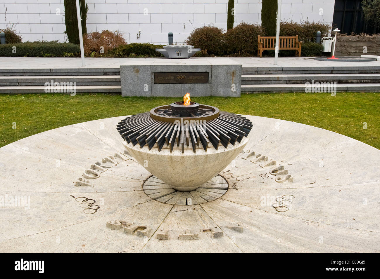 Olympic museum, Lausanne, Switzerland Stock Photo - Alamy