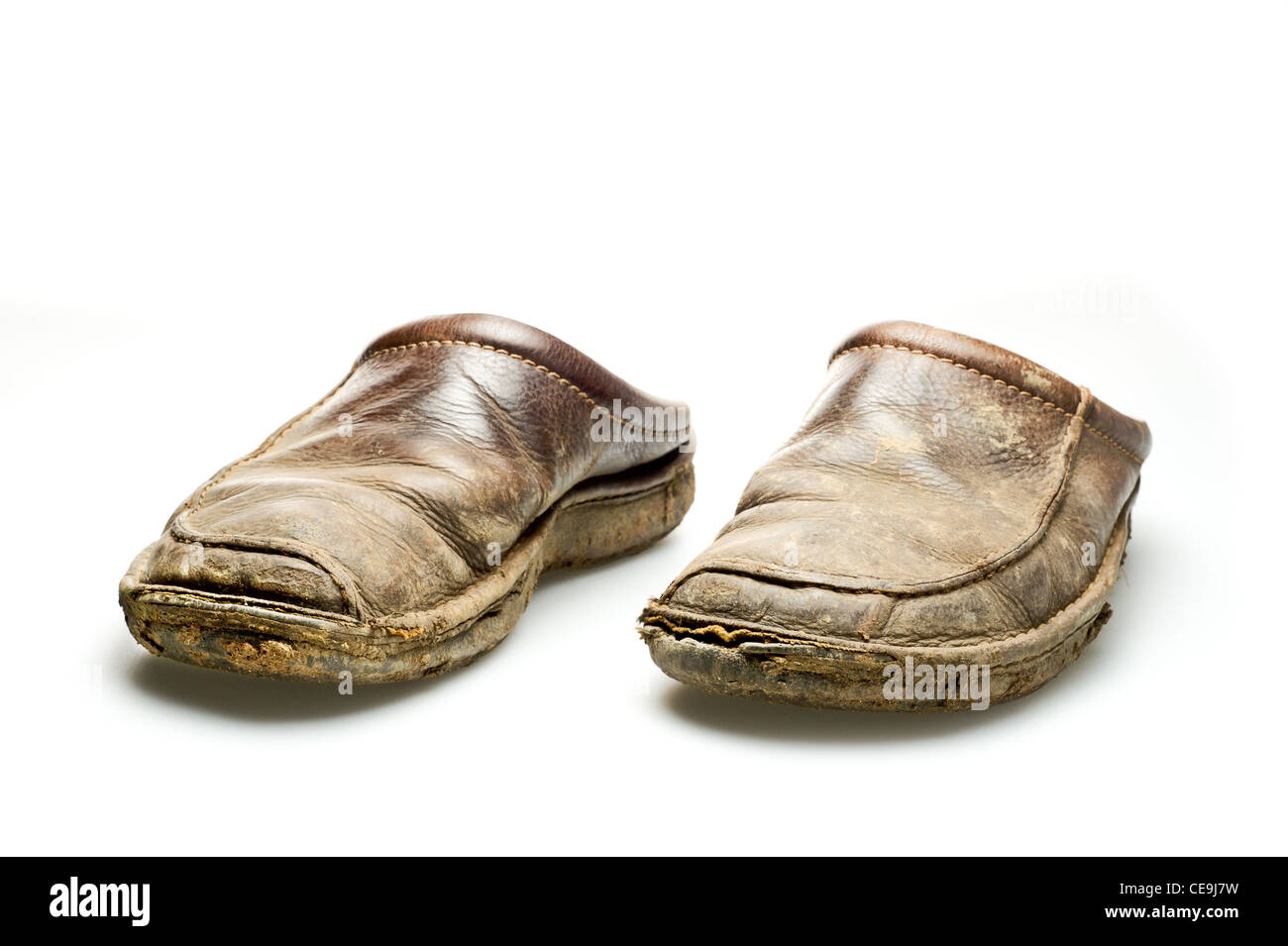 Scruffy shoes hi-res stock photography and images - Alamy