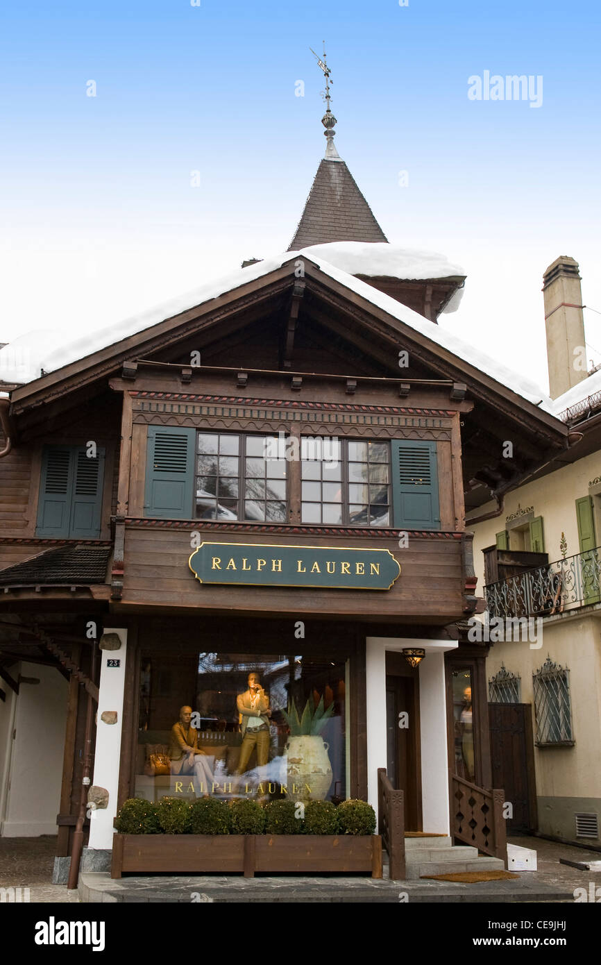 Ralf Lauren, Gstaad, Switzerland Stock Photo - Alamy