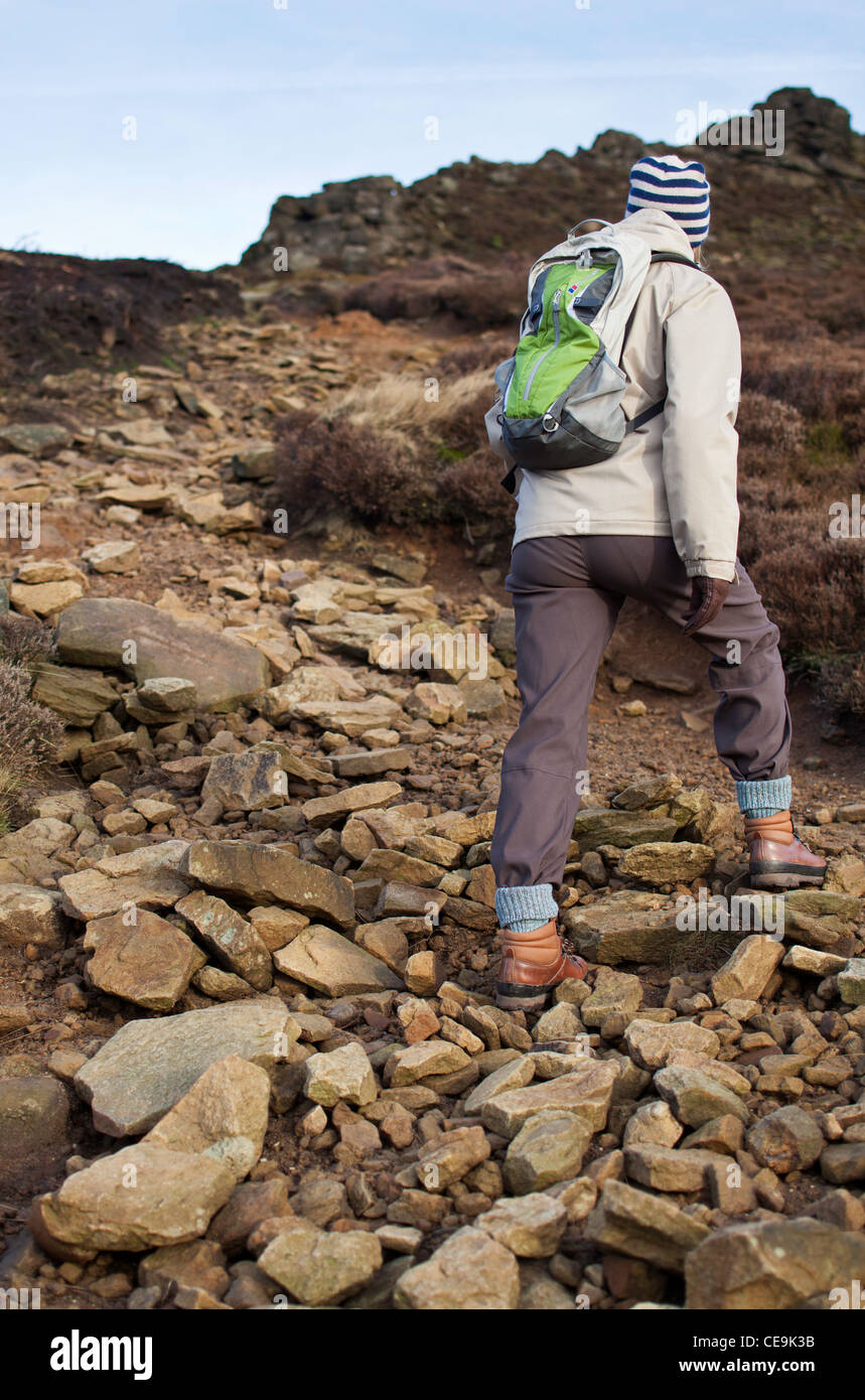 Walking uphill hi-res stock photography and images - Alamy