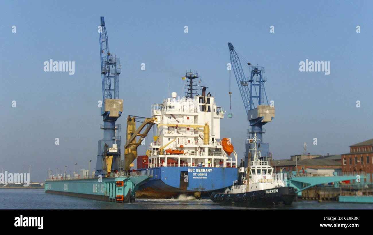 The general cargo ship BBC Germany Stock Photo - Alamy