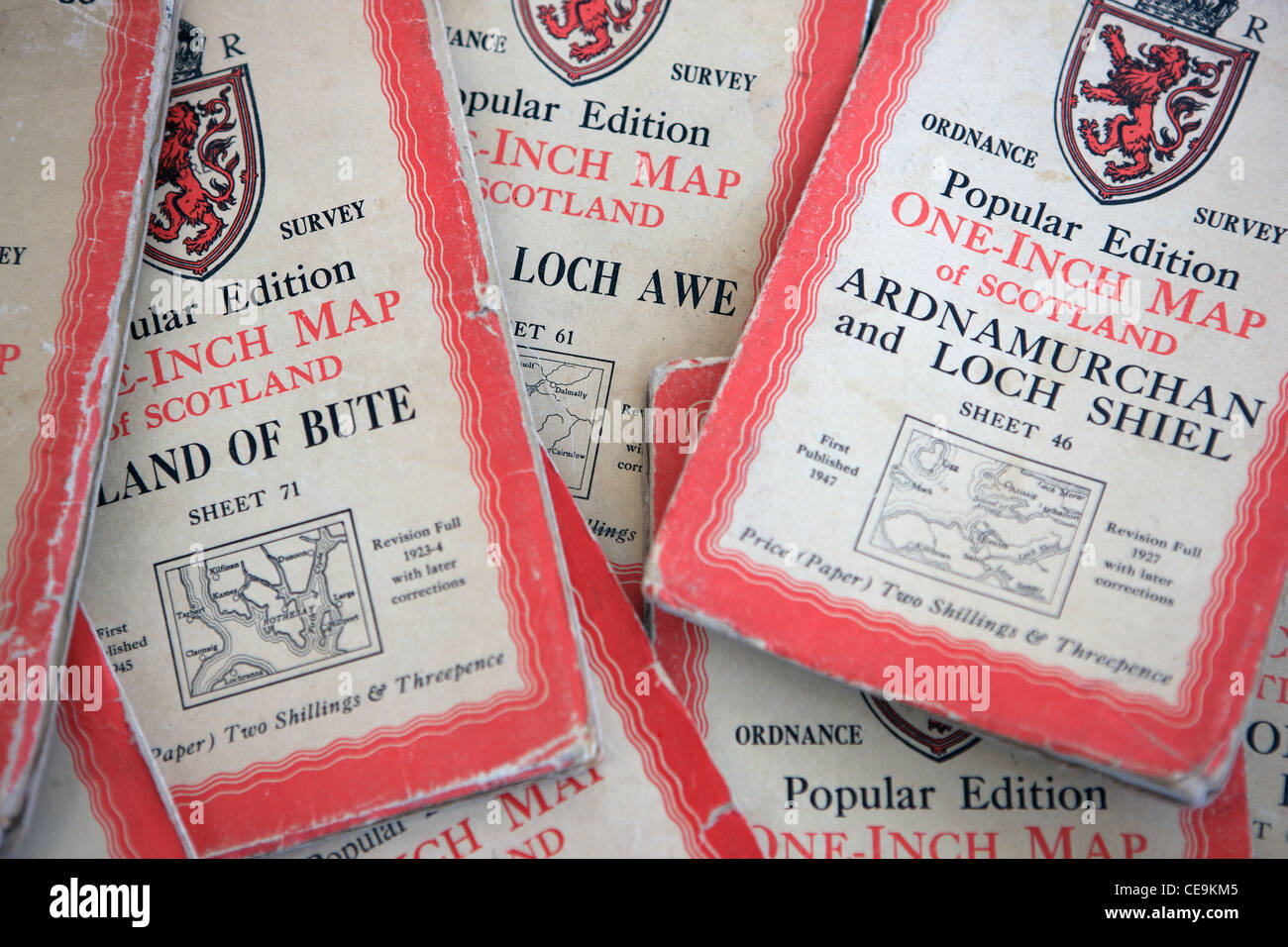 Old maps ordnance survey map hi-res stock photography and images - Alamy