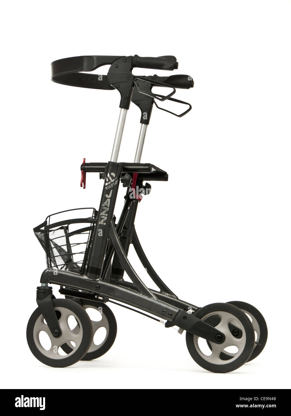 Invacare Dolomite Jazz 600 folding mobility walker / rollator Stock Photo