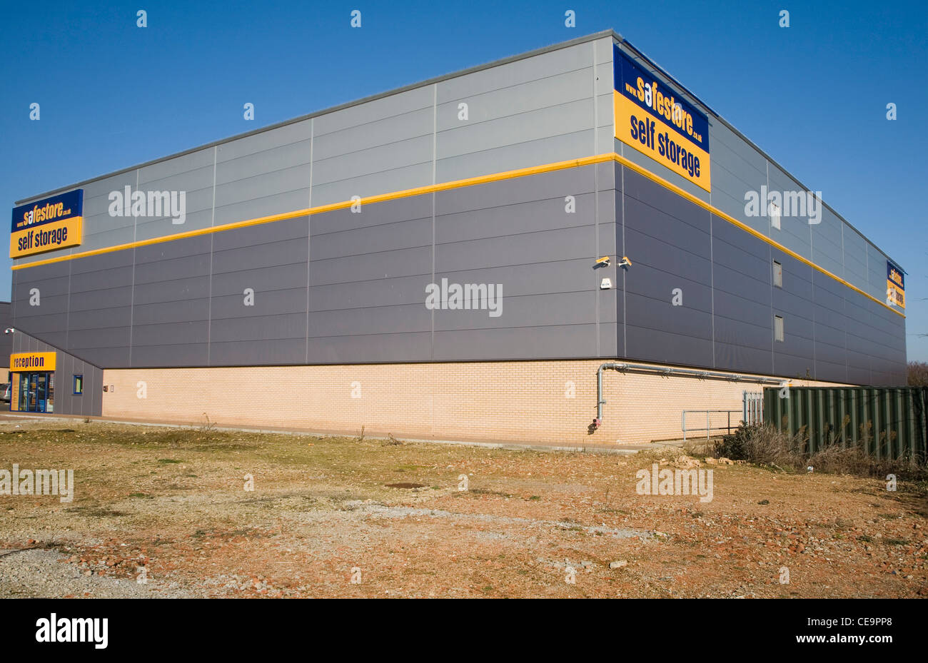 Safestore self storage unit building Ipswich, England Stock Photo Alamy