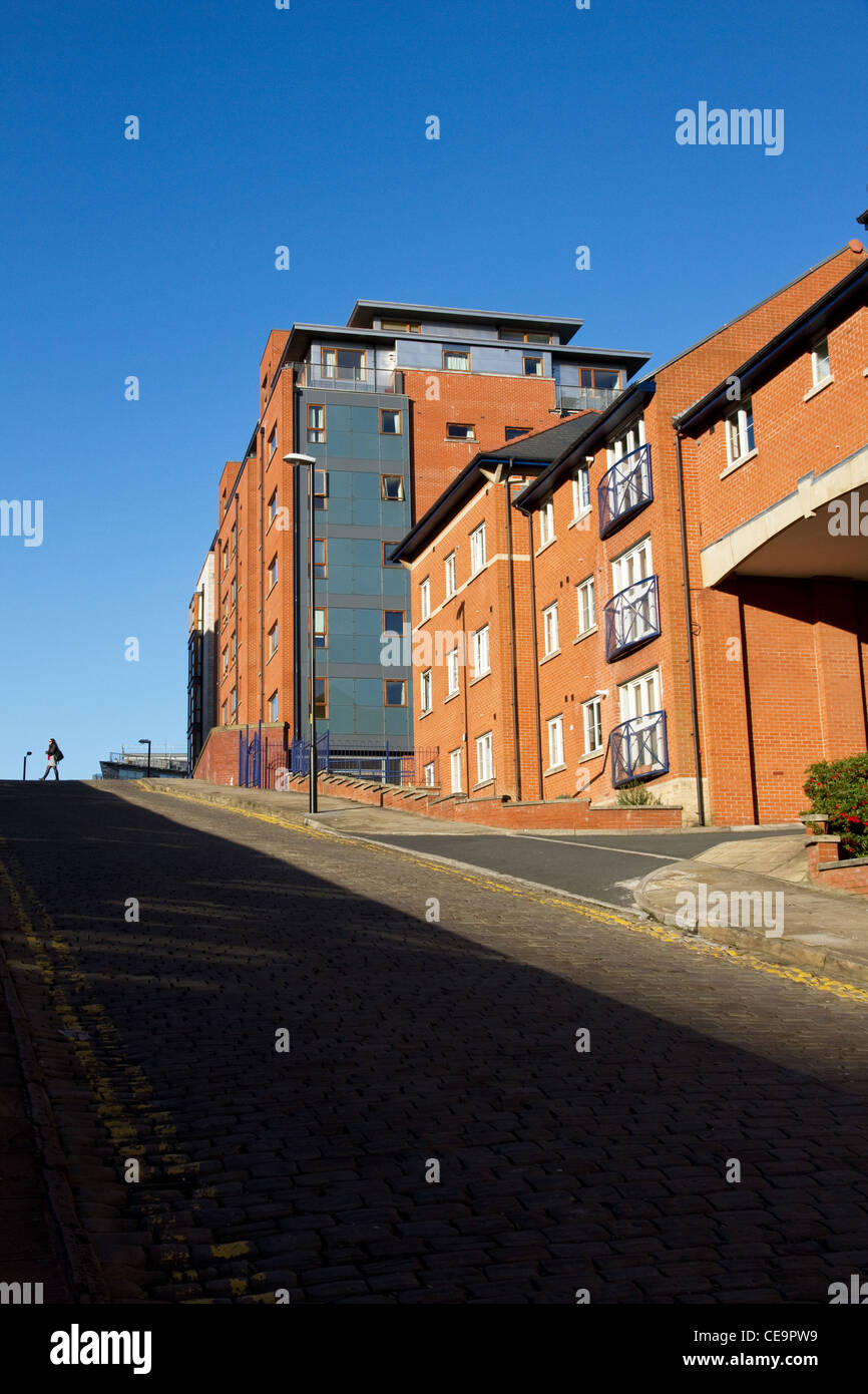 New apartments development on Jutland Street, near Piccadilly station, city centre, Manchester