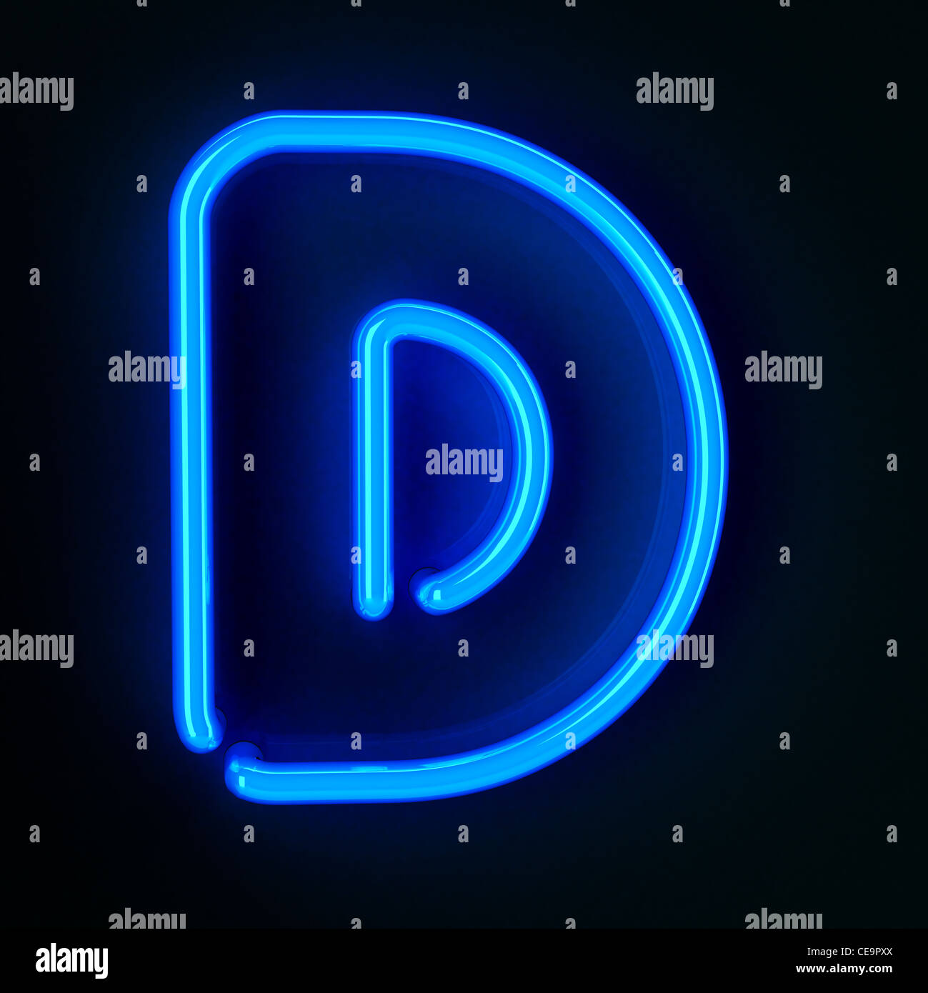 Letter D Stock Photo - Alamy