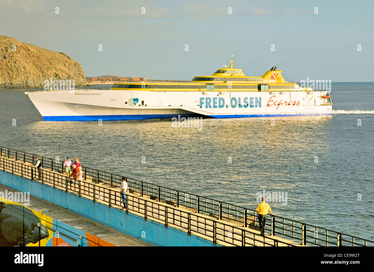 Spain canary islands ferry tenerife gomera hires stock photography and