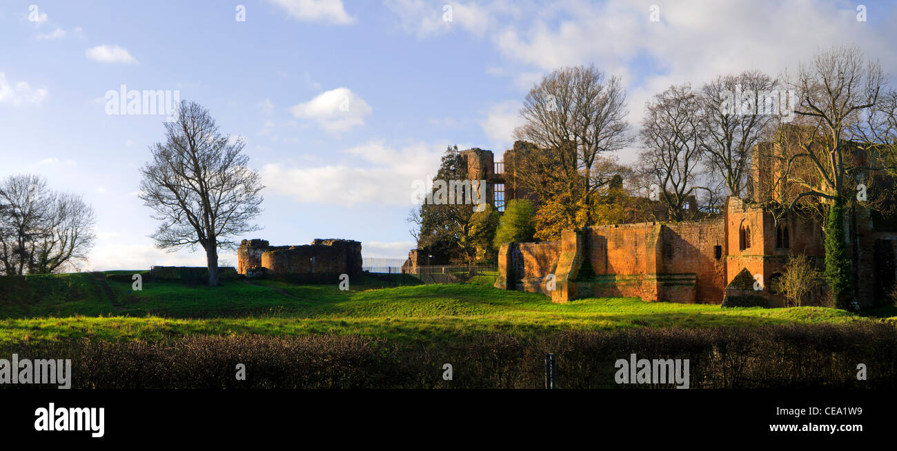 ancient battle blue british castle culture england english famous field gaunt ghost handle heritage history john kenilworth king Stock Photo