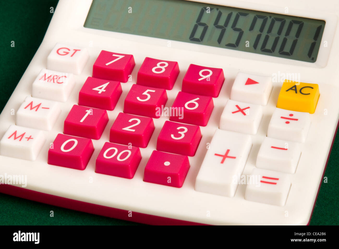 Calculator adding machine hi-res stock photography and images - Alamy