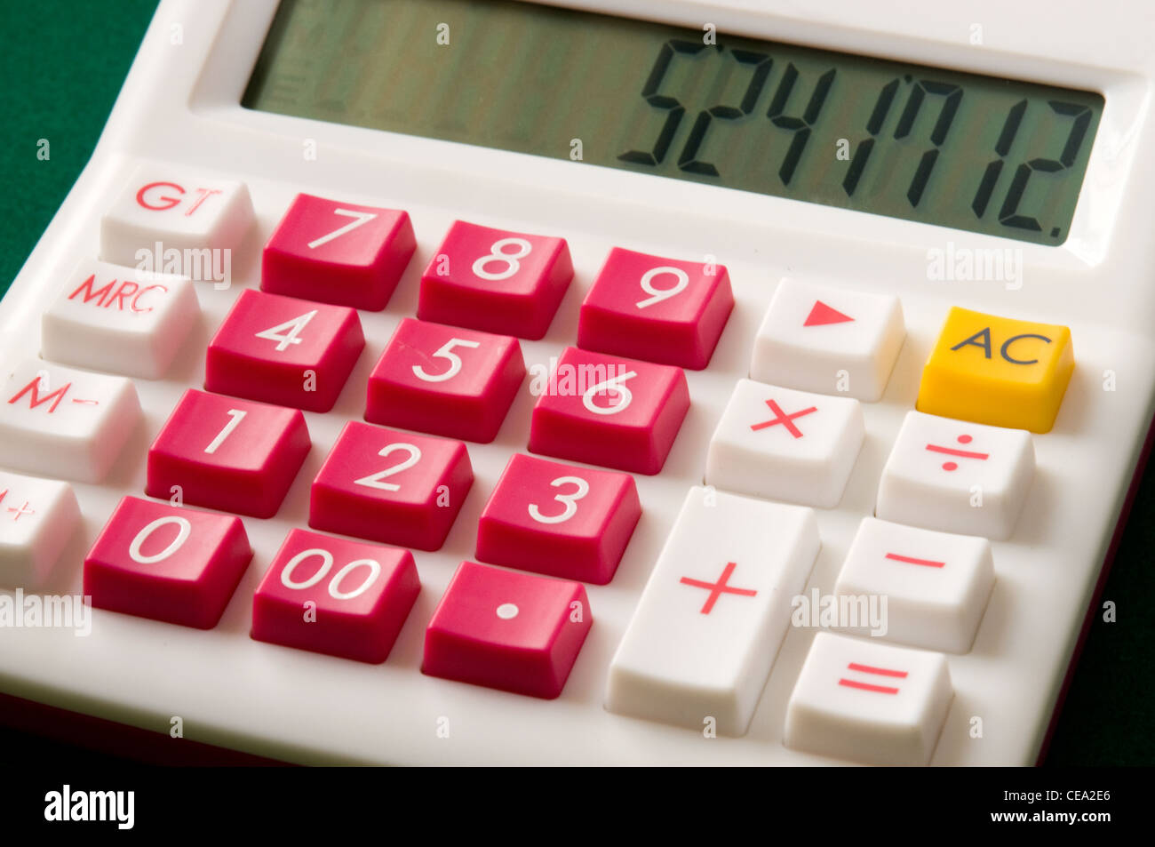 Calculator. Stock Photo