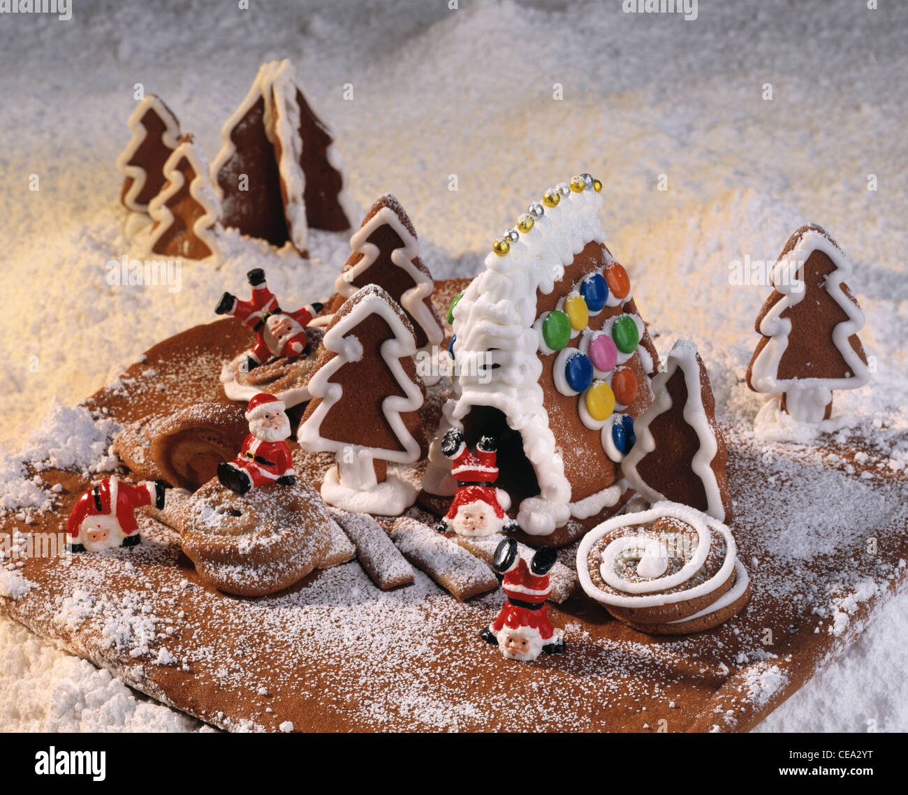 Santa Claus woods Stock Photo - Alamy