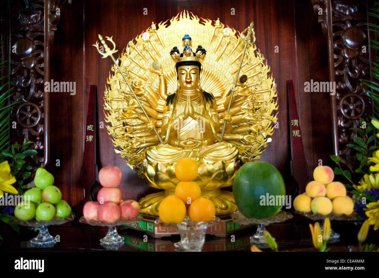 Asian buddha Kuan Yin, "Guanyin" the Goddess of Mercy and Compassion