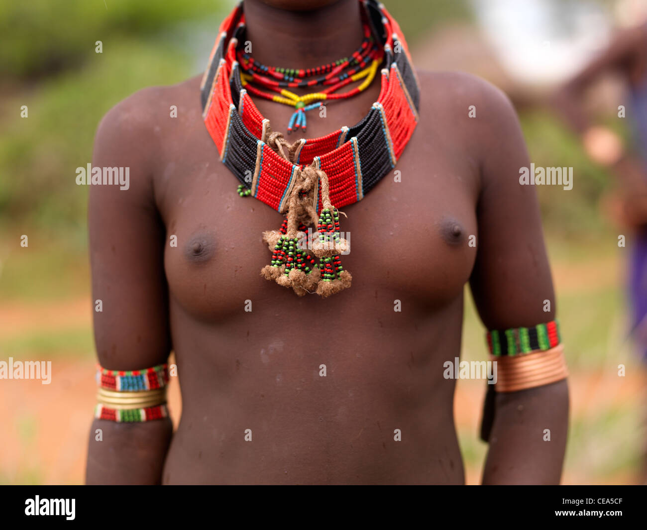 African tribal titties