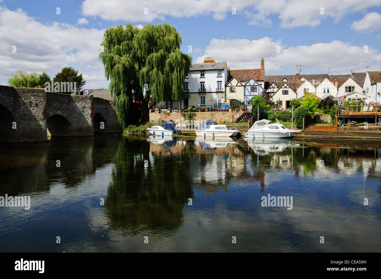 bidford on avon warwickshire england uk Stock Photo Alamy