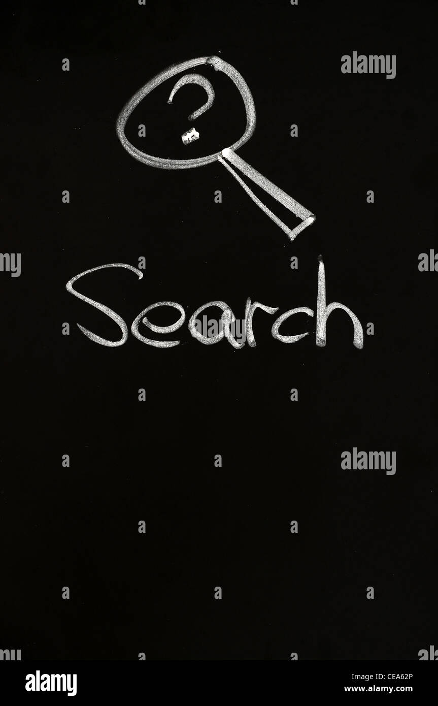 lens black magnification magnifier object magnifying optical glass white tool science zoom background analyzing exploration Stock Photo