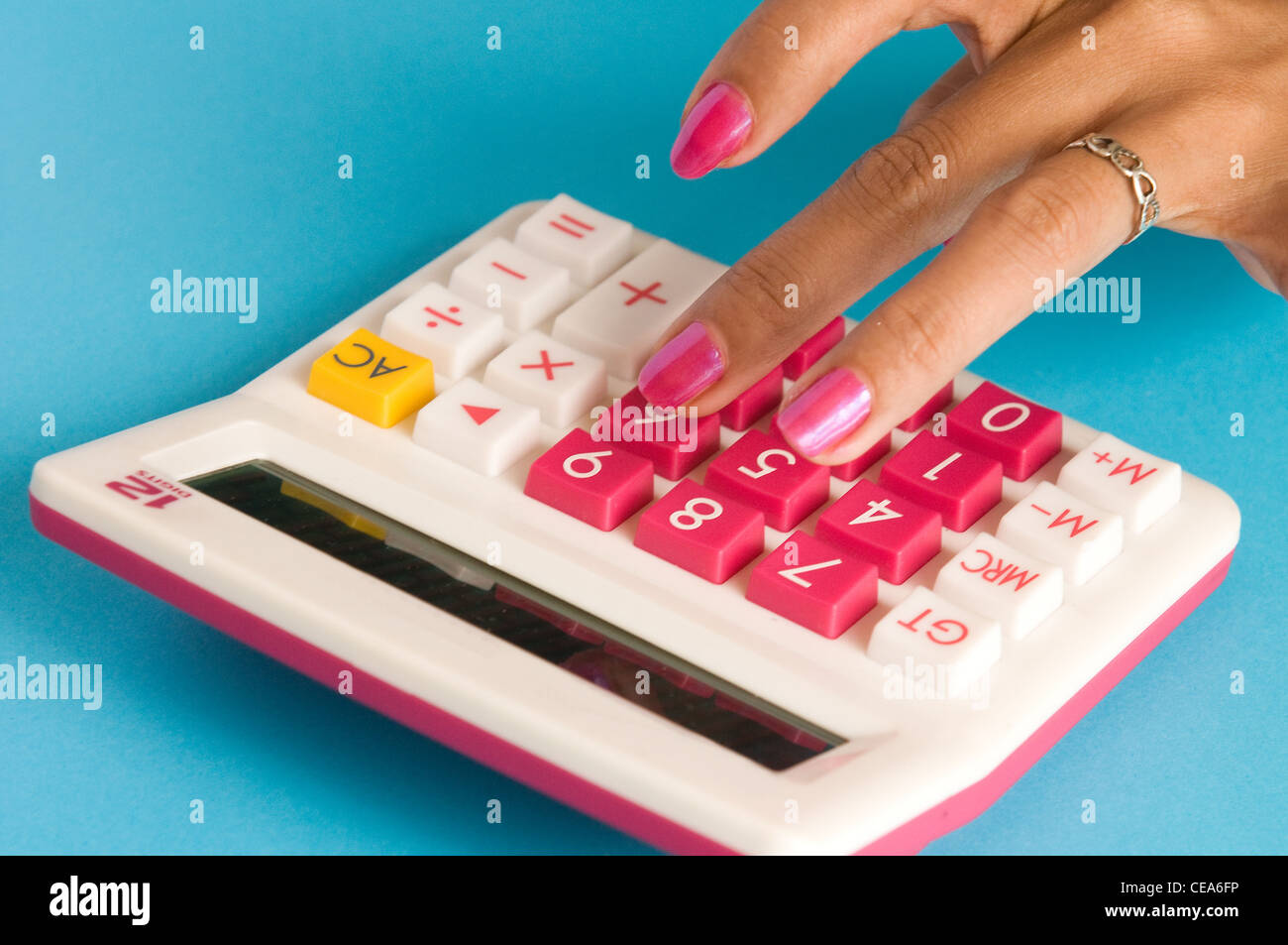 Calculator. Stock Photo
