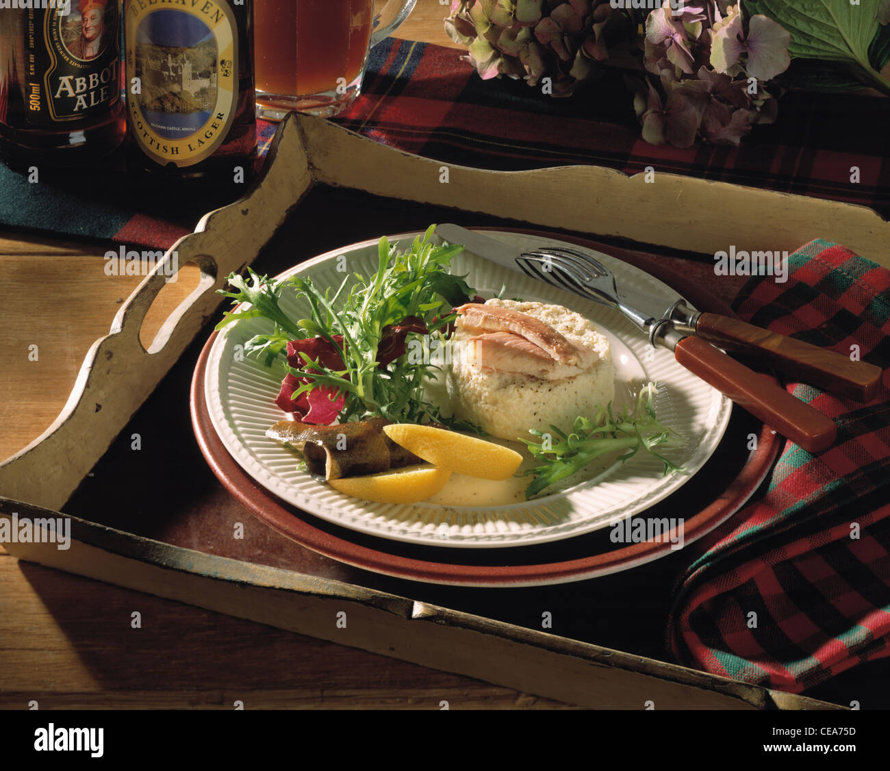 Smoked fish paste Stock Photo Alamy