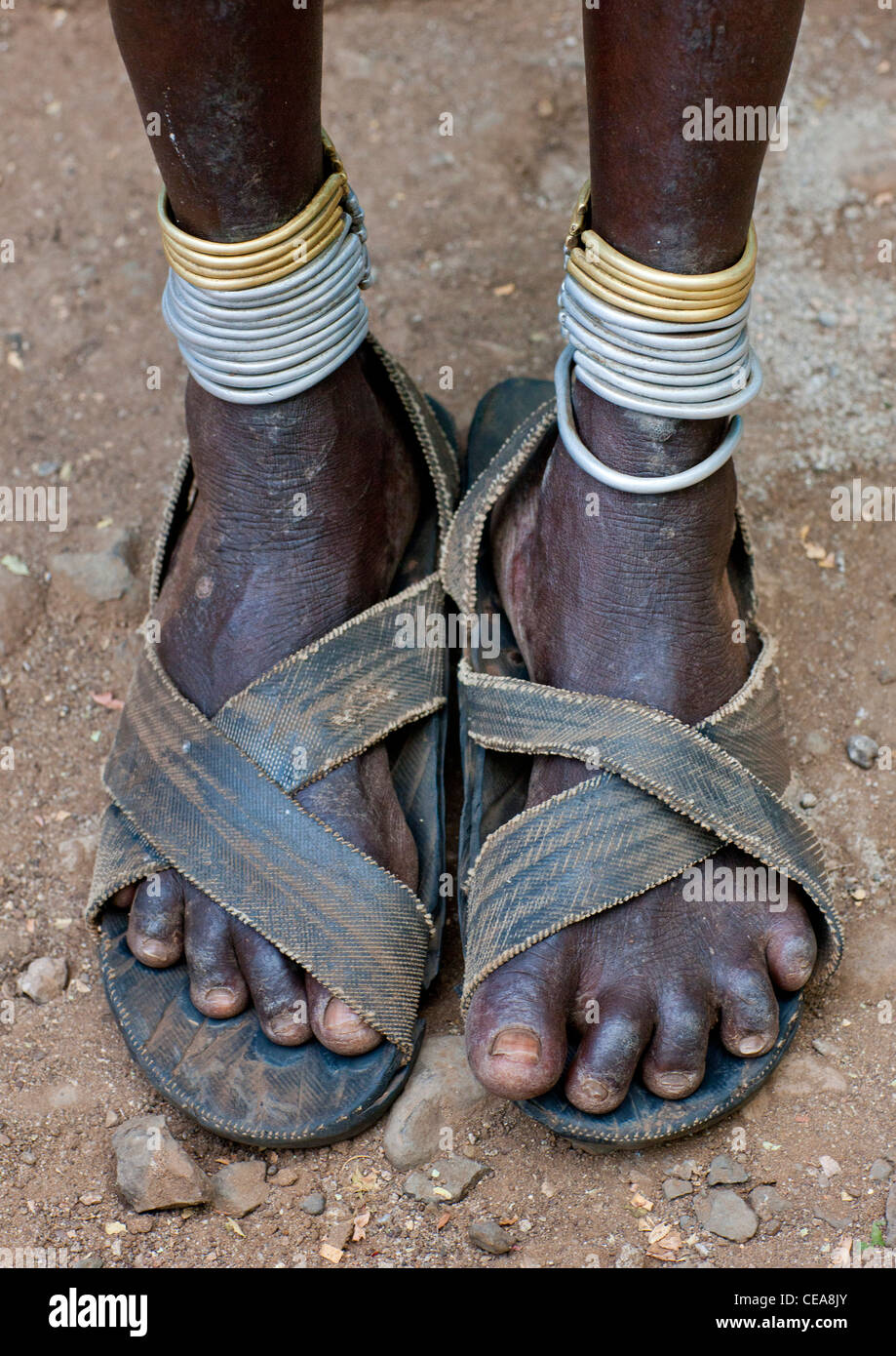 Tribal sandals hi-res stock photography and images - Alamy