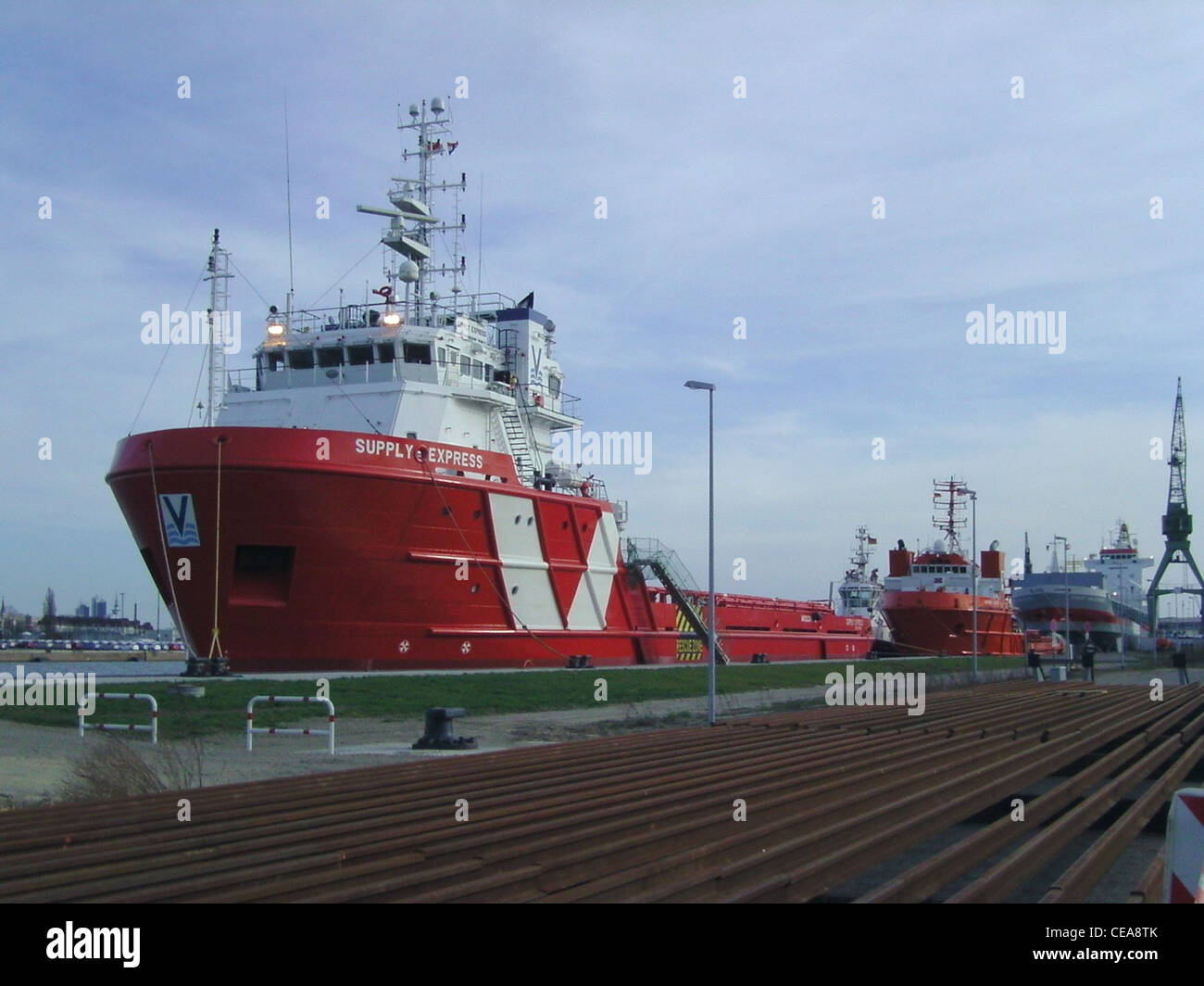 The platform supply ship Supply Express from the Dutch company Vroon B