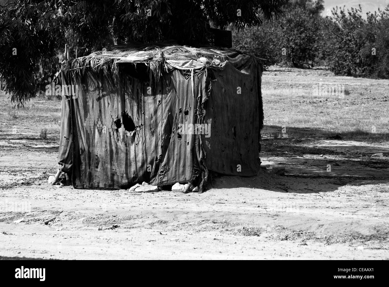 Shack , Tunisia Stock Photo - Alamy