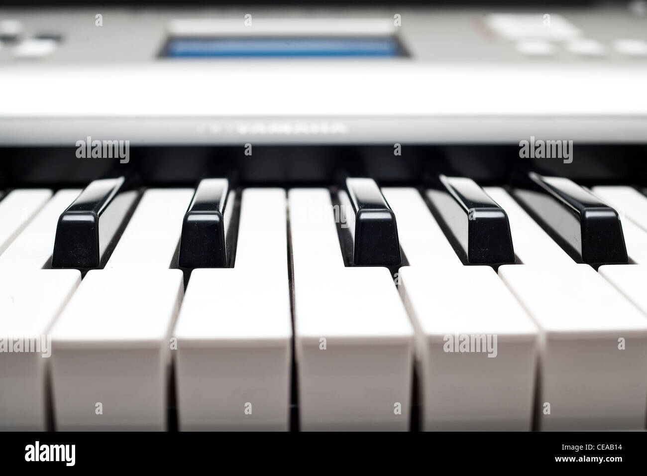 A Yamaha Keyboard Stock Photo