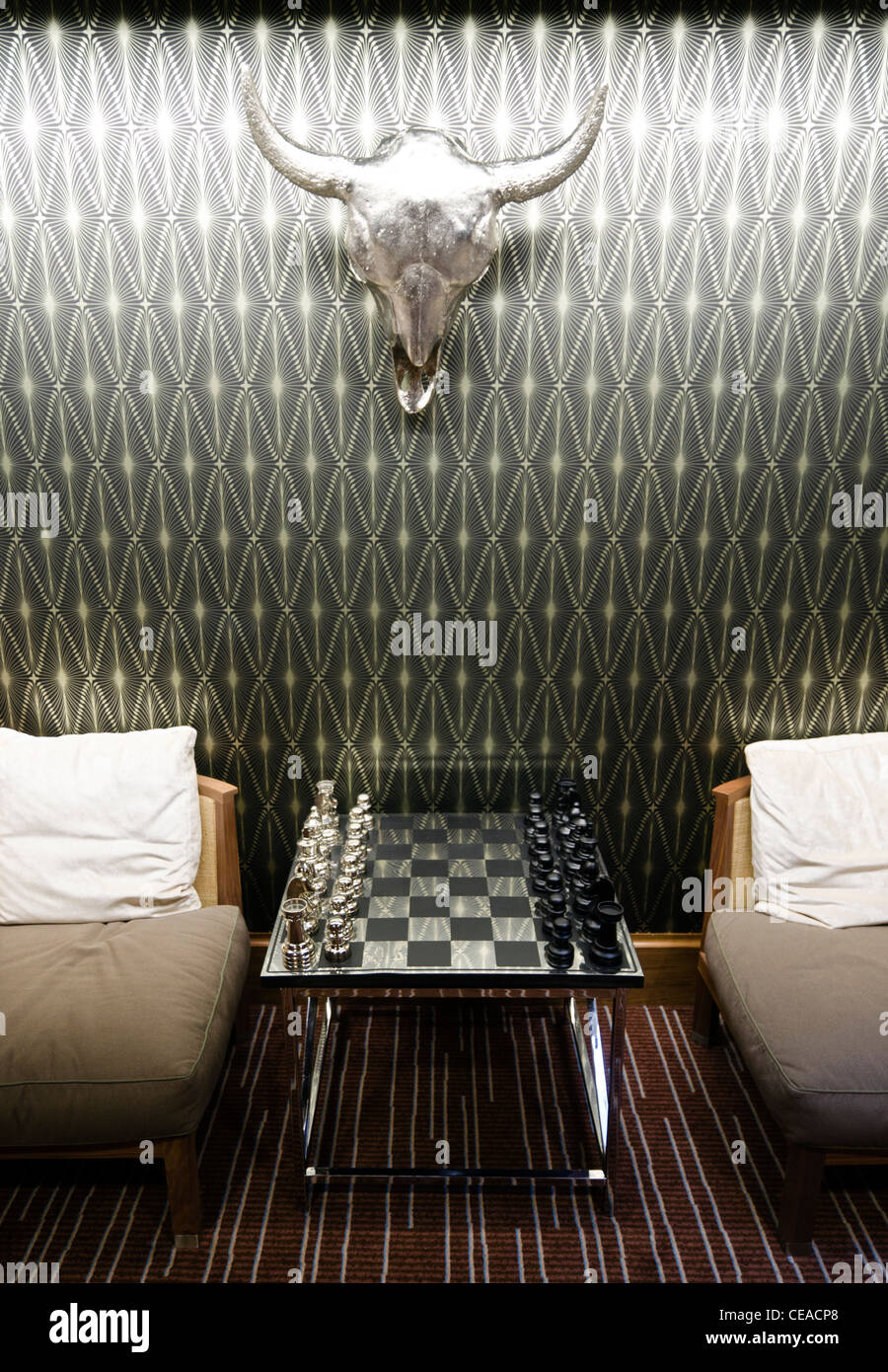 Interior Waldorf Astoria Hotel Syon Park Isleworth Middlesex England Great Britain UK Stock Photo