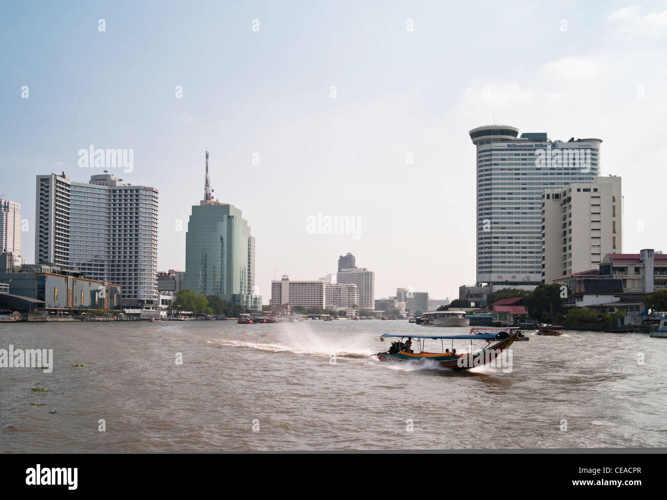 Chao Phraya River, Bangkok, Thailand. Stock Photo