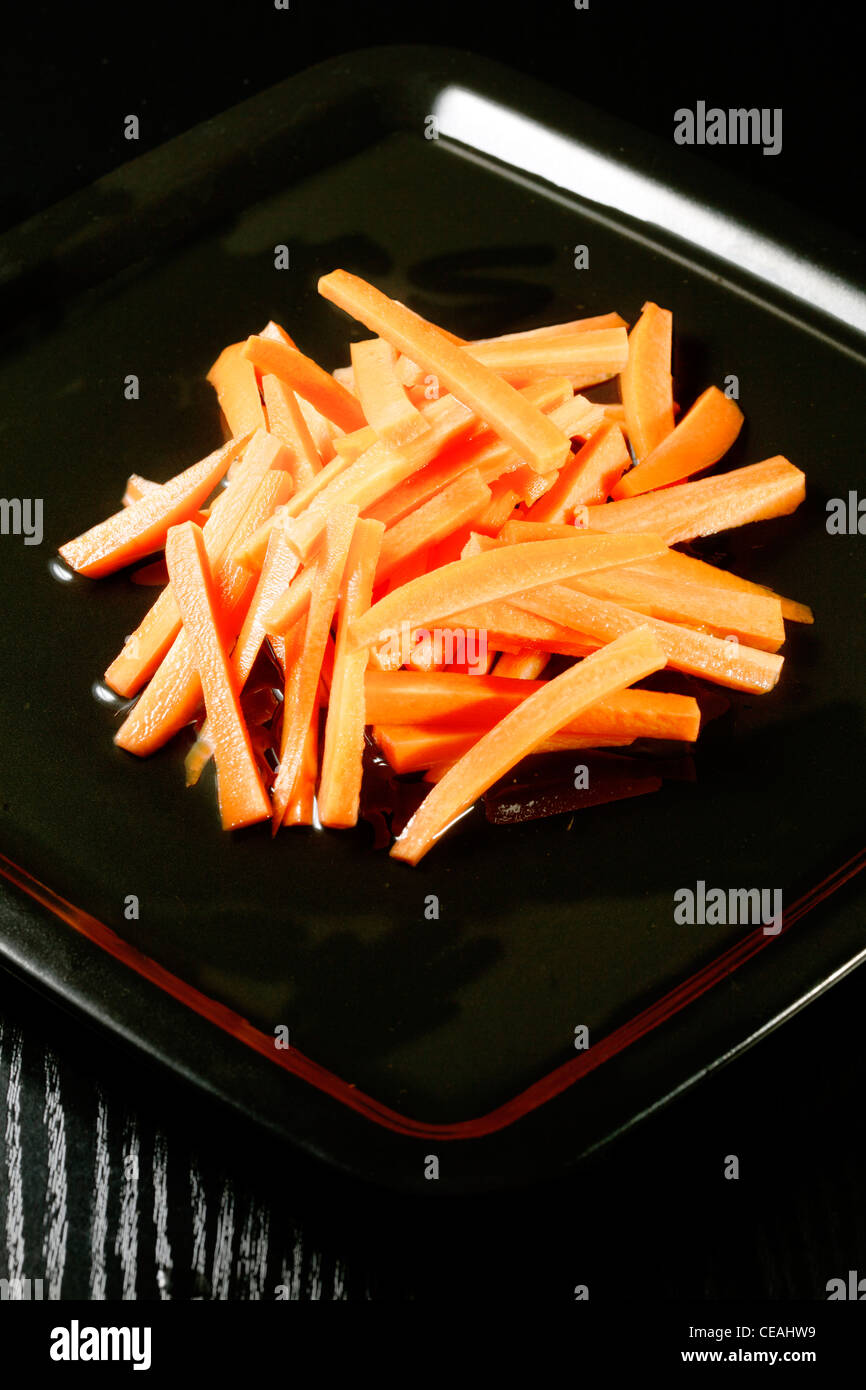 carrot sticks Stock Photo