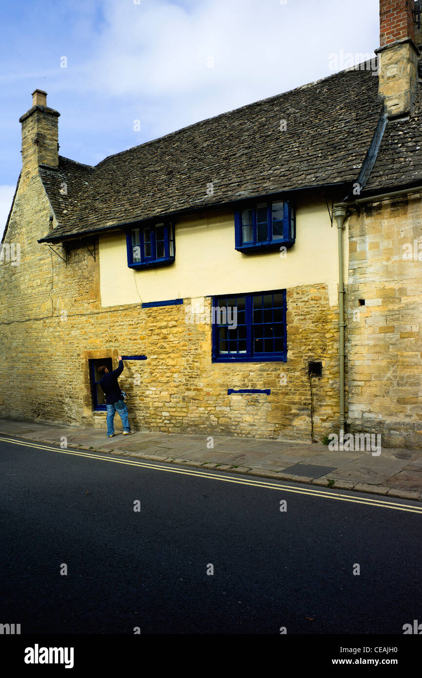 burford village cotswolds oxfordshire Stock Photo Alamy