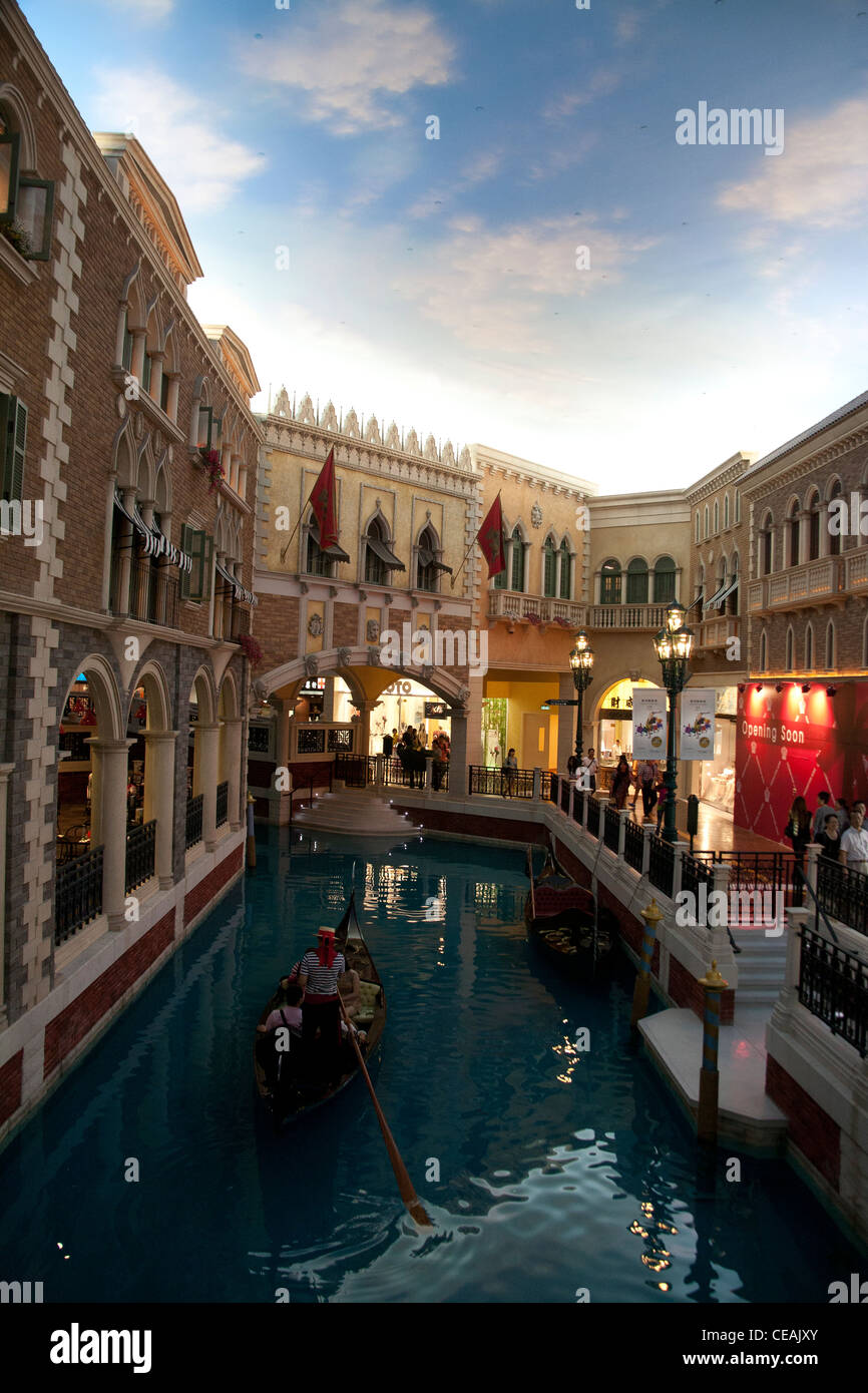 The Venetian Mall in Las Vegas, Nevada Stock Photo - Alamy