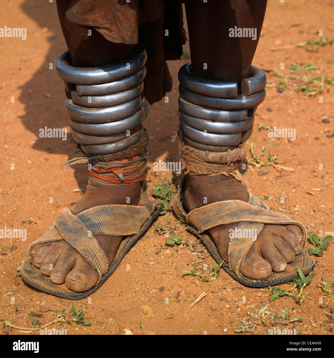 Metal anklets hi-res stock photography and images - Alamy