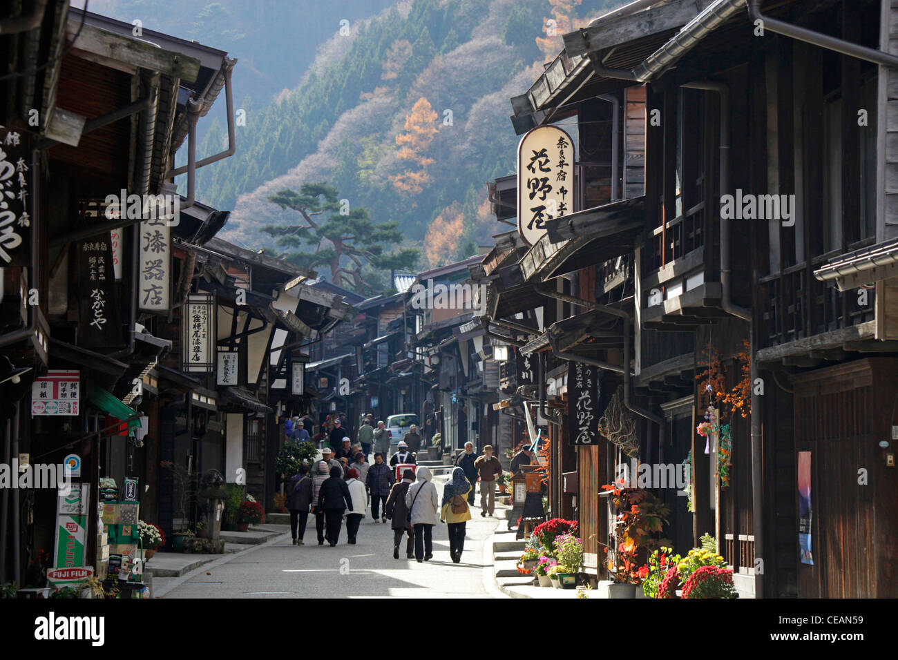 Japanese village. Япония Киото деревня. Япония Киото улицы. Тропа Накасэндо. Narai-Juku Япония.