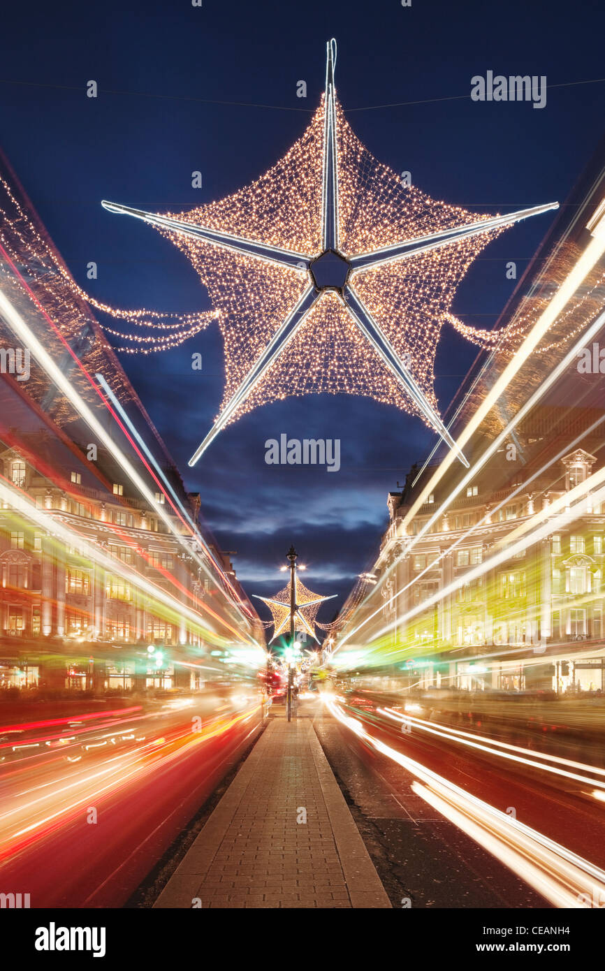 Oxford street christmas lights hires stock photography and images Alamy